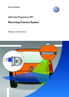 VW - SSP 407 Reversing Camera System 